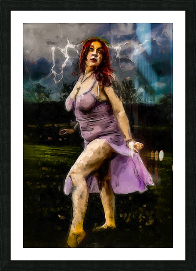 Stormwoven Grace Picture Frame print