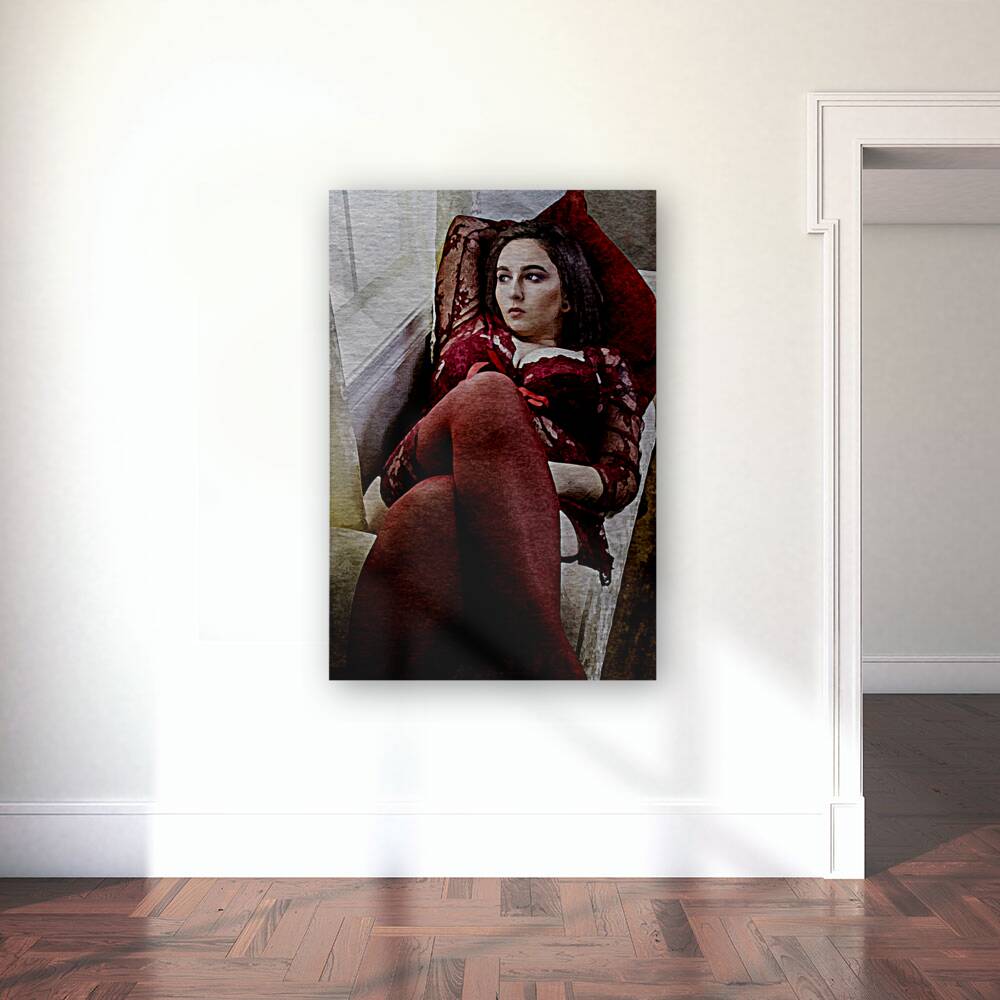 Contemplative Scarlet Reproduction