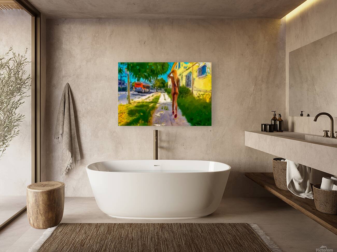 Sunset Promenade Reproduction