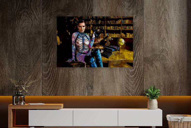 The Librarian by Holley s Digital Artwork