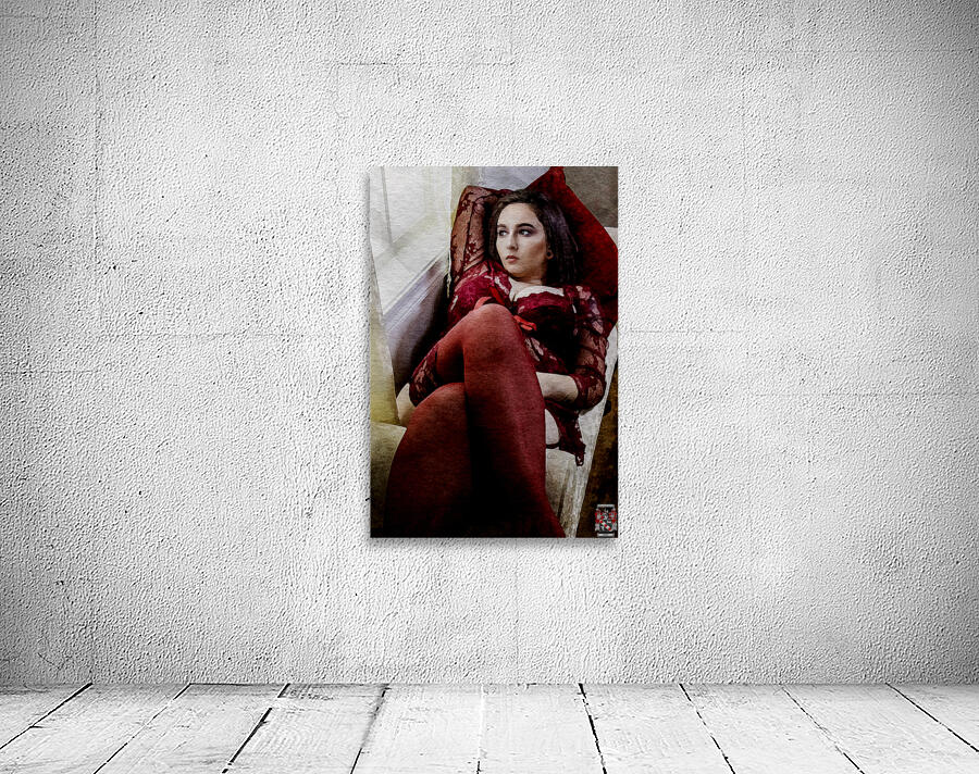 Contemplative Scarlet Wall Preview