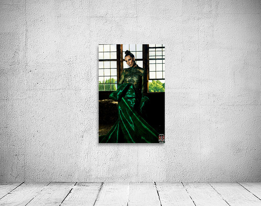 Emerald Elegance Wall Preview