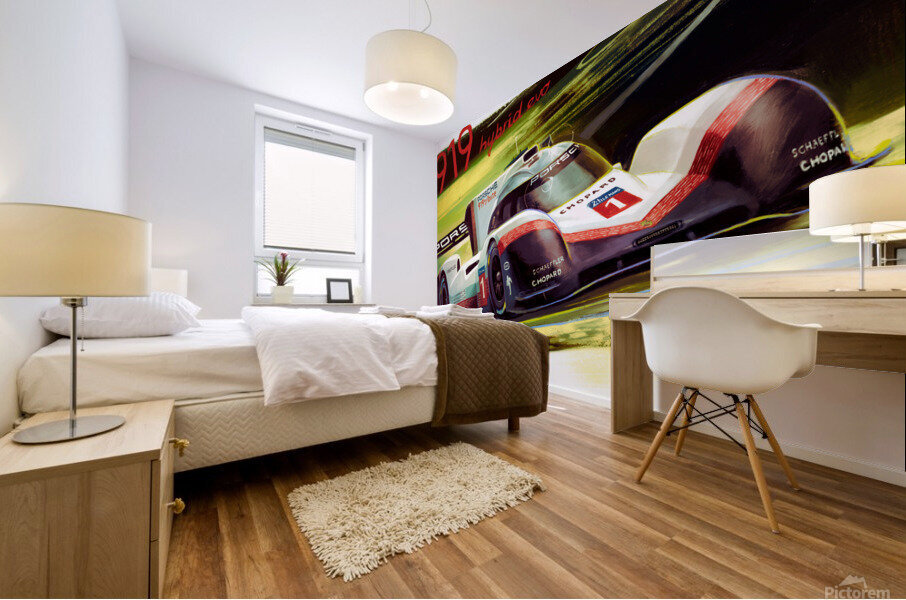 Green Hell overall laps record holder Mural print