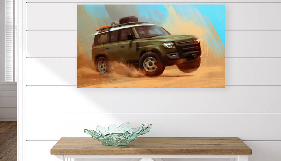 Journey on skeleton coast by solidgrafi