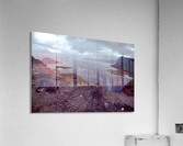 Darkened Cliffs Acrylic Print
