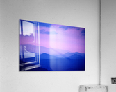 Cotton Candy Mountain Acrylic Print