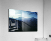 Icy Mountain Acrylic Print