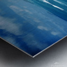 Cobalt Coasts Metal print