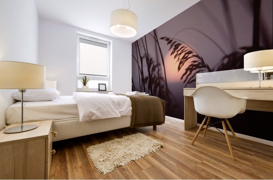 Reed Sunset Mural print