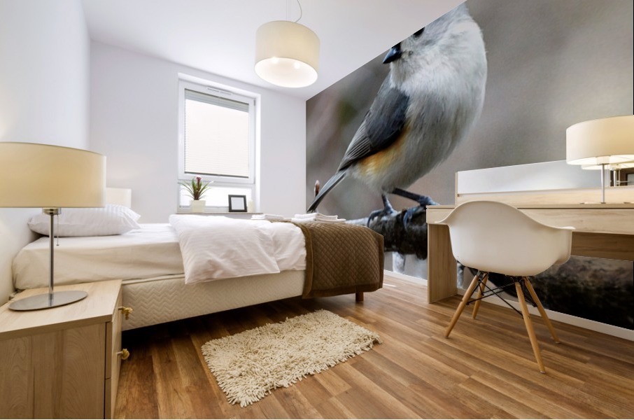 Winter Titmouse Mural print