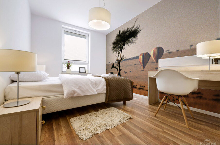 Savanna Balloon Mural print