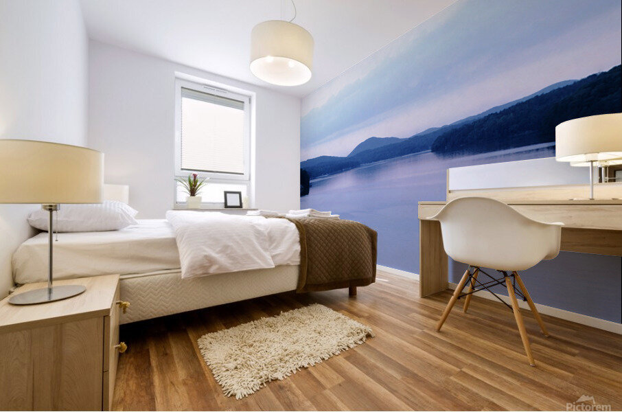 Lilac Lake Mural print