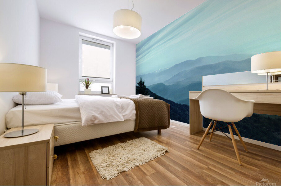 Smoky Mountains Mural print
