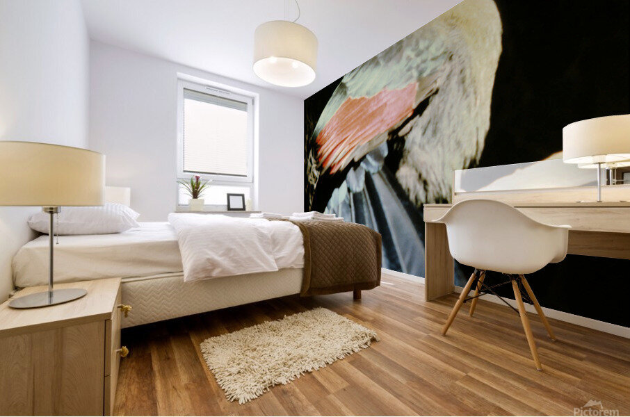 Unknown Beauty Mural print