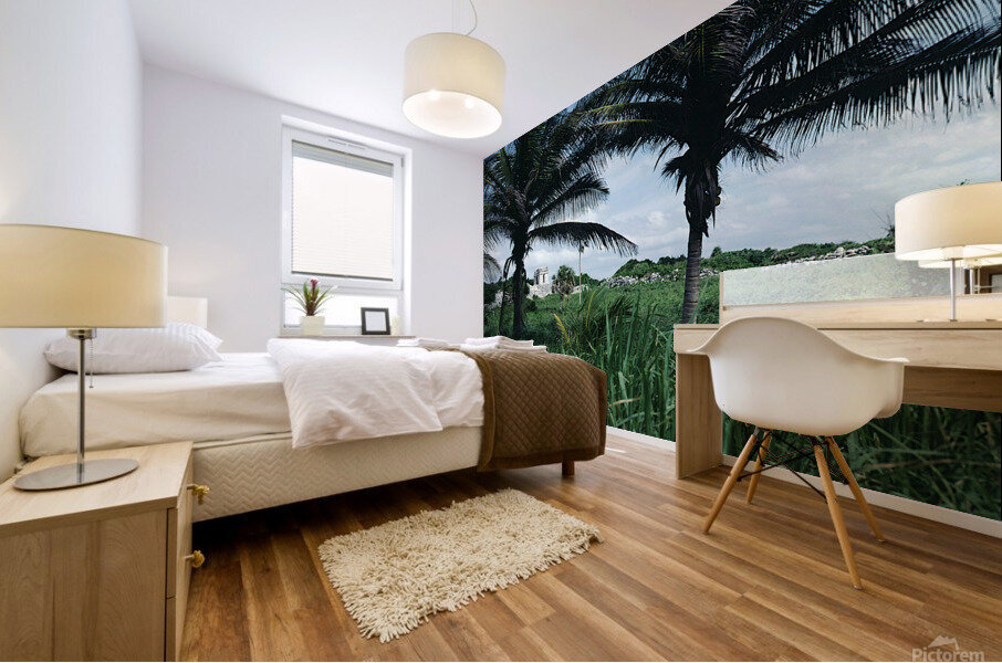 Between Two Fronds Mural print