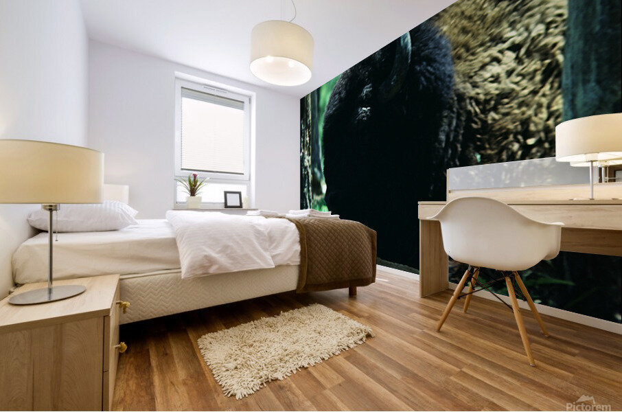 Forest Bision Mural print