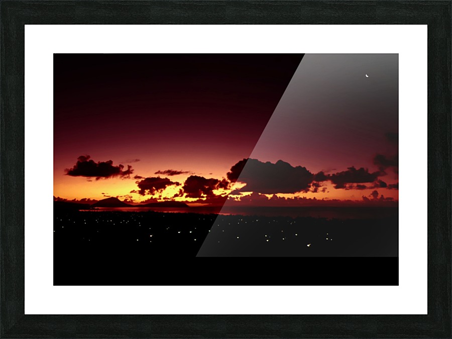 Hawaii Starlight Picture Frame print
