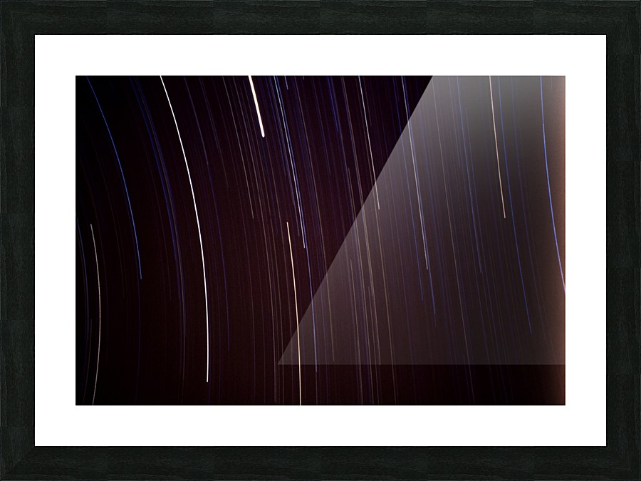 Equatorial Lights Picture Frame print
