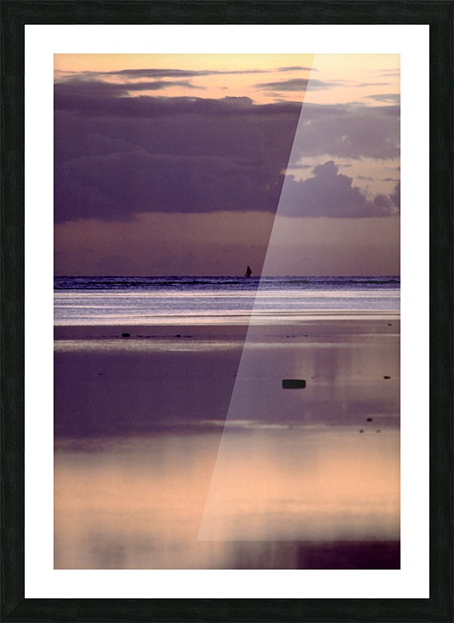 Smooth Sailing Picture Frame print