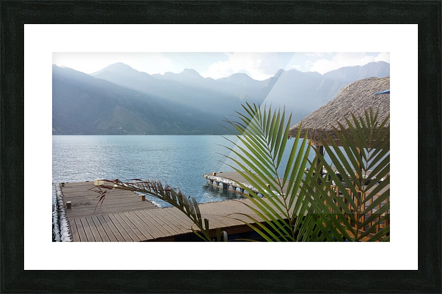  Lake Atitlán Picture Frame print