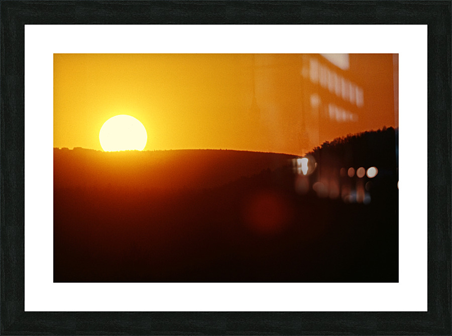 Honeyed Sky Picture Frame print
