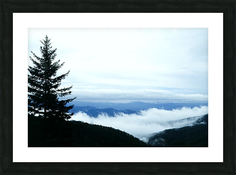 Clouds Crashing Picture Frame print