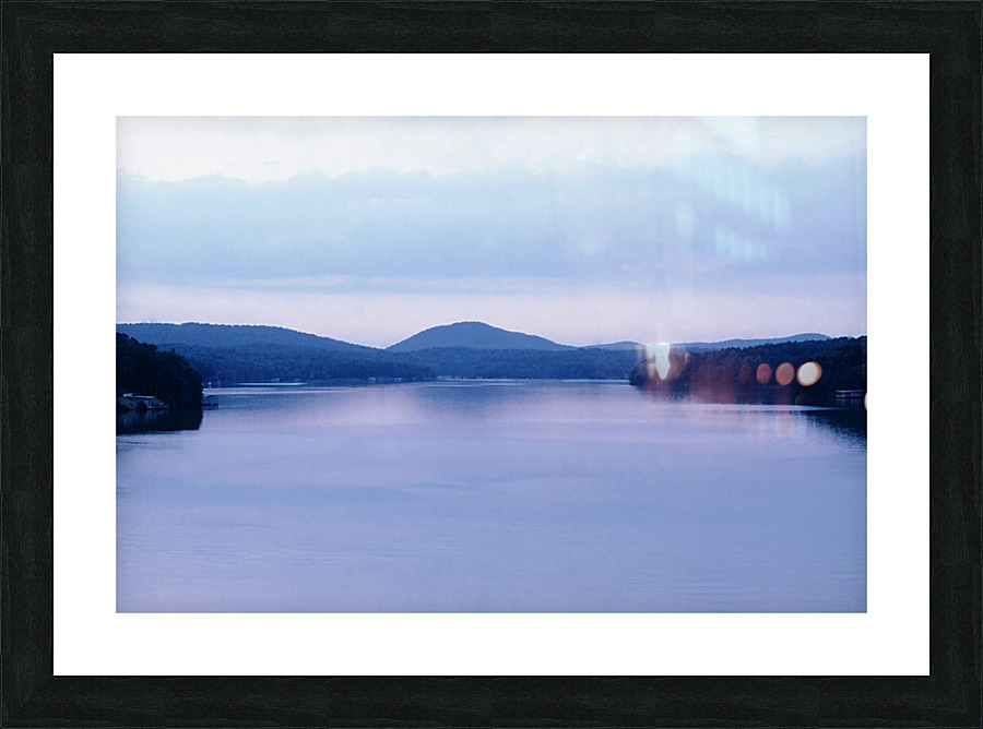 Lilac Lake Picture Frame print