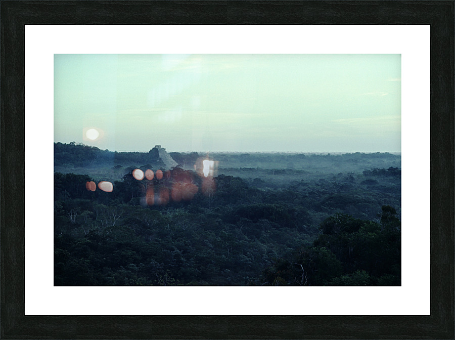 Mayan Mists Picture Frame print
