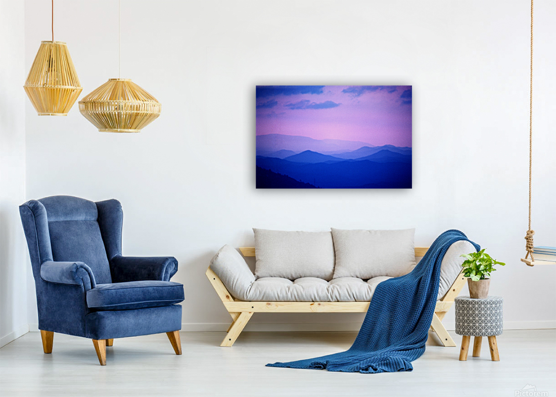 Cotton Candy Mountain Reproduction