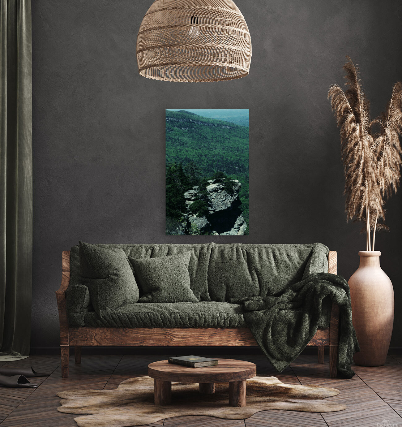 Serene Cliffs Reproduction