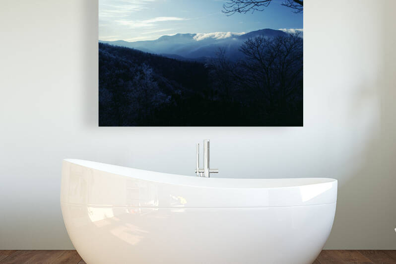 Icy Mountain Reproduction