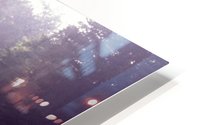 Double Falls HD Metal print