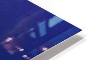 Bold Blue Blush HD Metal print