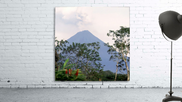 Tropical Volcano  Wall Preview