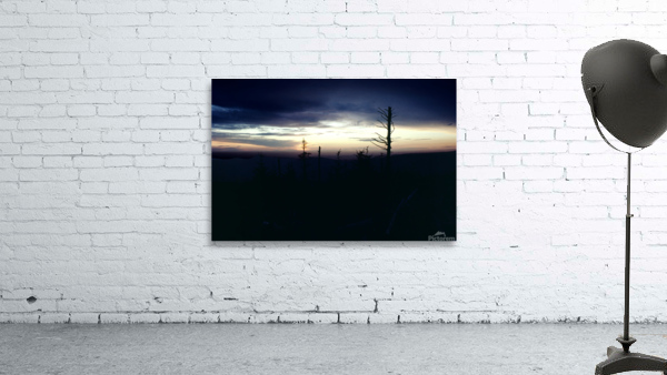 Sunset Silhouette Wall Preview