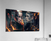 Dragon sisters  Acrylic Print