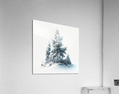 cold forest Acrylic Print