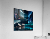 Deep space mix nature Acrylic Print