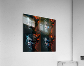 evil and good Acrylic Print