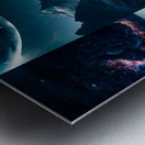 Deep space mix nature Metal print