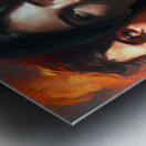 Fire women  Metal print