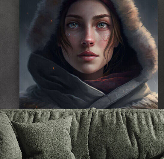 The story of a snow girl  by AZO