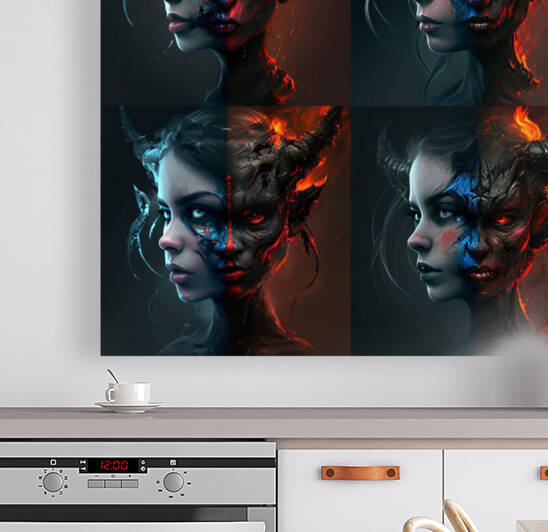 evil and good by AZO
