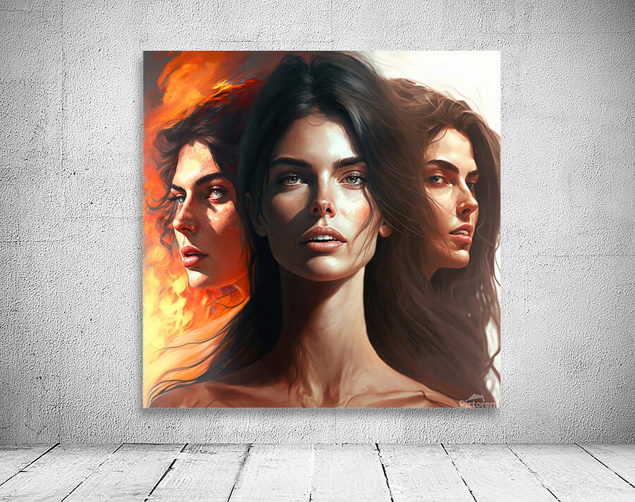 Fire women  Wall Preview