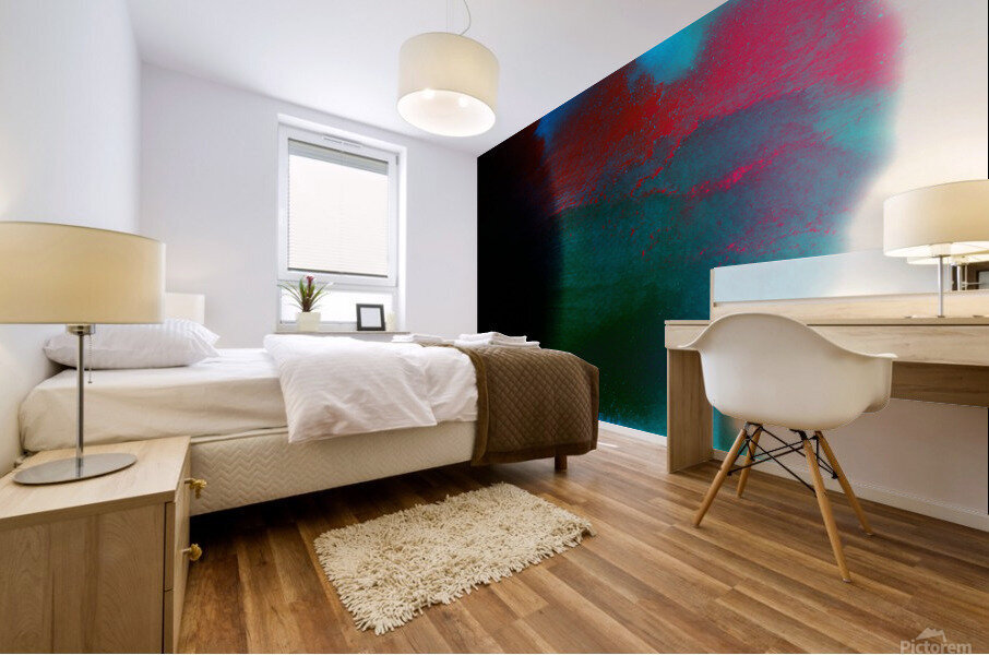 Ink Black Spot Mural print