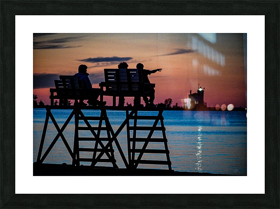 Towards The Light Picture Frame print