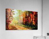 FALL STROLL Acrylic Print