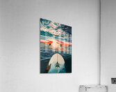 SUNSET LINEUP Acrylic Print