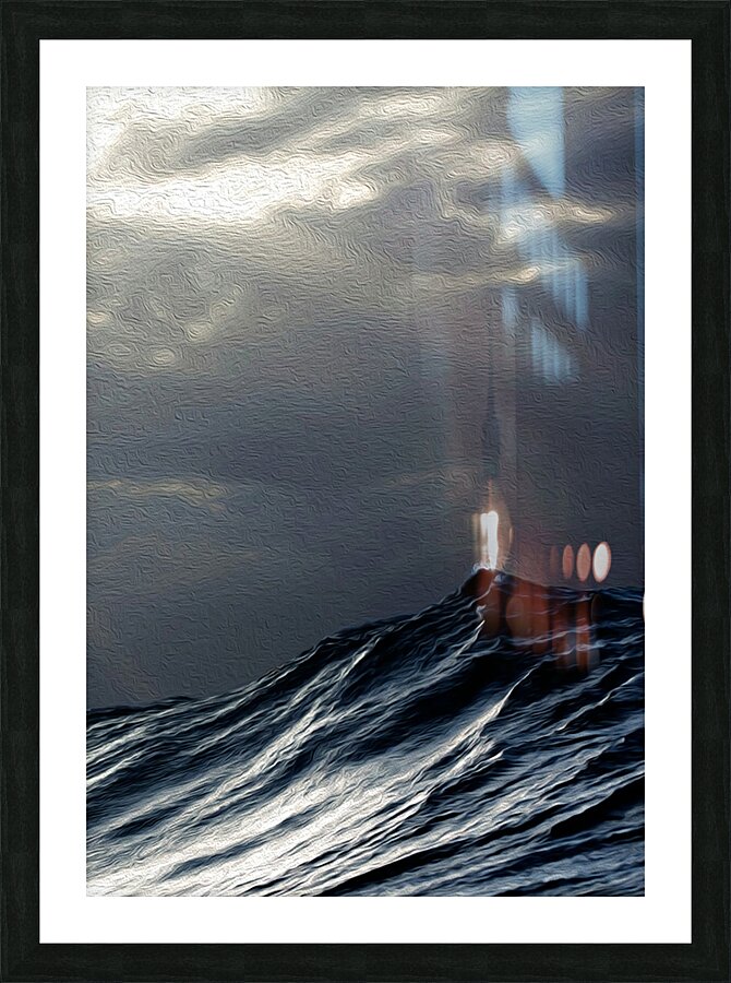 AURA Picture Frame print