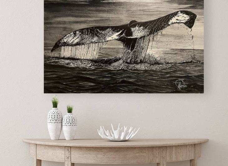 WHALE TAIL by LANCE BARTCZAK